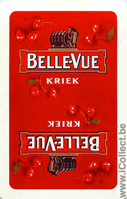 Single Swap Playing Cards Beer Kriek Belle-Vue (PS04-27B)