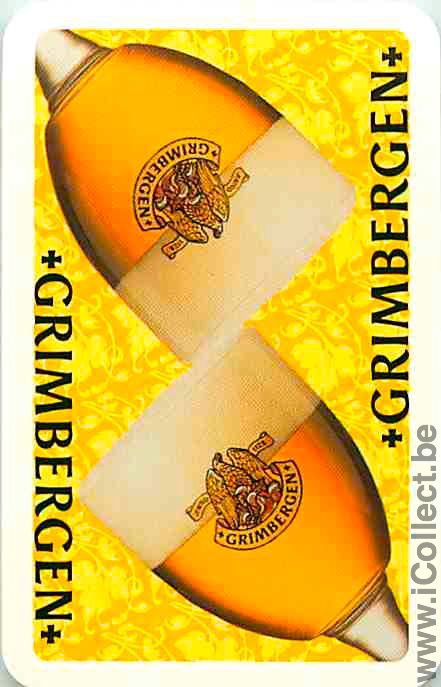 Single Swap Playing Cards Beer Grimbergen (PS04-28B)