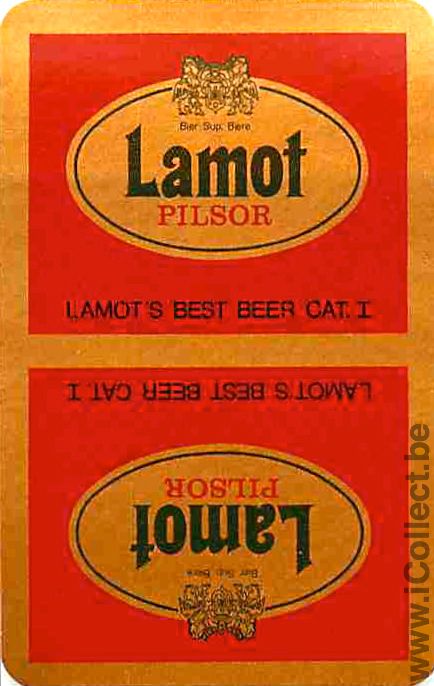 Single Swap Playing Cards Beer Lamot Pilsor (PS04-28I)
