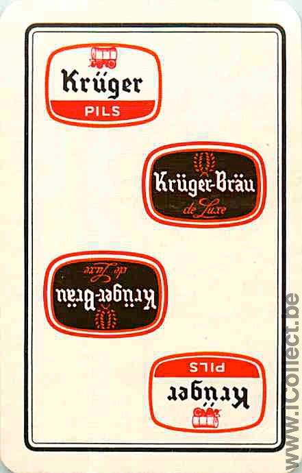 Single Swap Playing Cards Beer Kruger (PS04-30E)