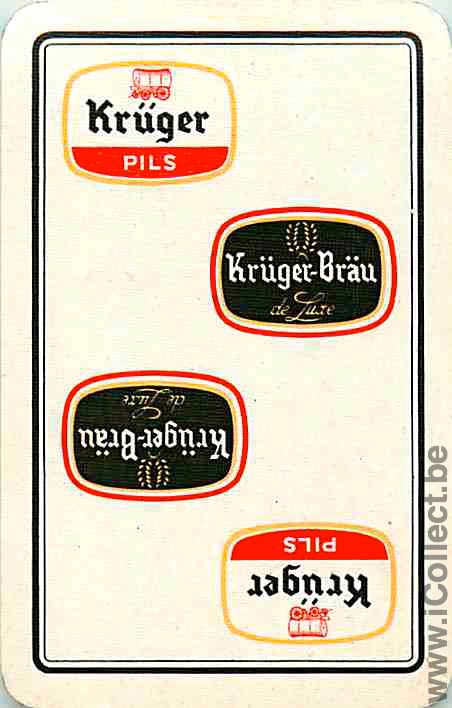 Single Swap Playing Cards Beer Kruger Pils (PS04-30F)