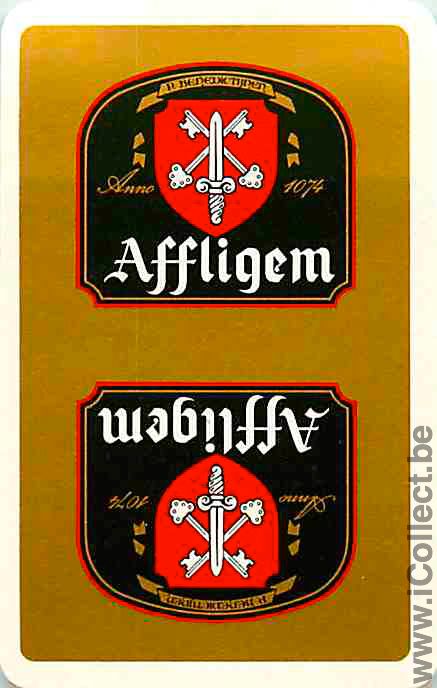 Single Swap Playing Cards Beer Affligem (PS04-31F) - Click Image to Close