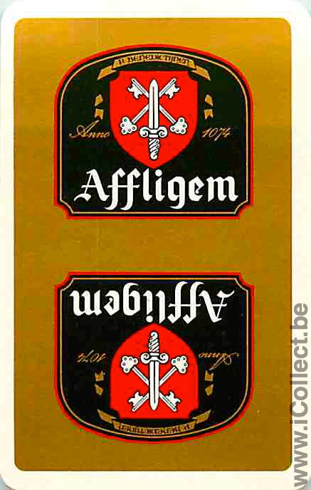 Single Swap Playing Cards Beer Affligem (PS04-31F)