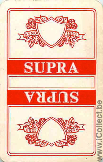 Single Swap Playing Cards Beer Supra Chevalier (PS04-32I)