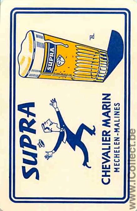 Single Swap Playing Cards Beer Supra Chevalier Marin (PS04-33F)