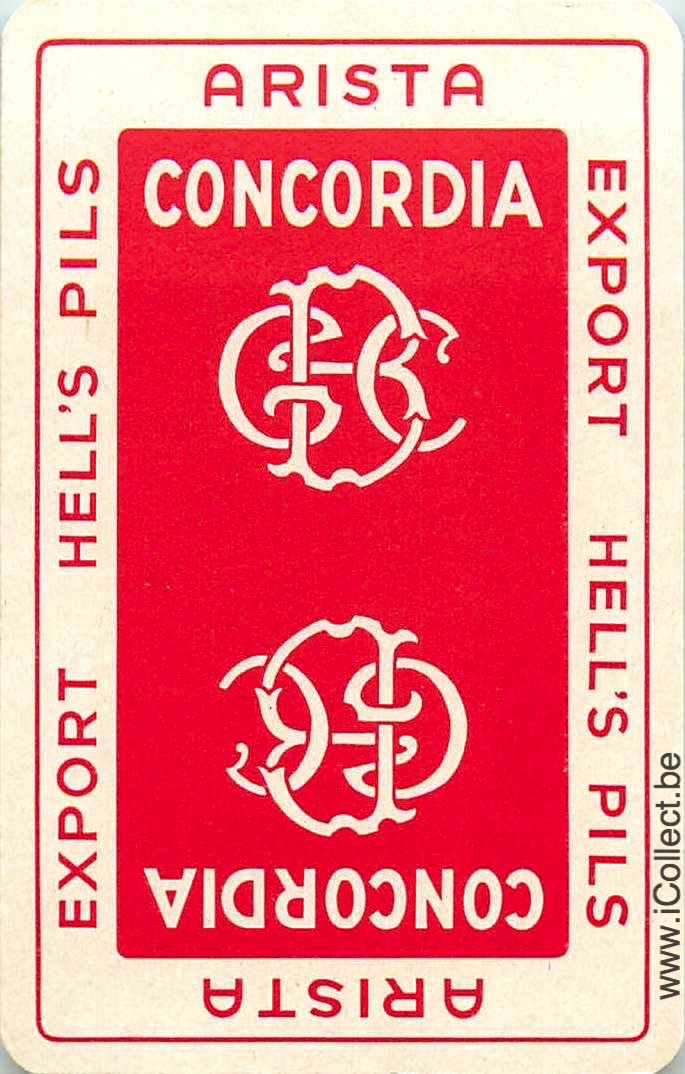 Single Swap Playing Cards Beer Concordia Arista (PS18-58F)