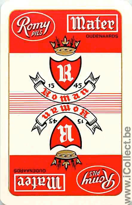 Single Swap Playing Cards Beer Roman Romy Pils (PS04-34B)