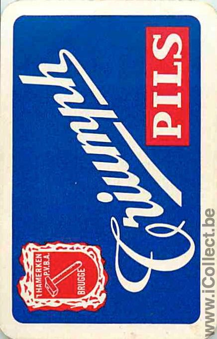 Single Swap Playing Cards Beer Triumph Pils (PS04-35D)