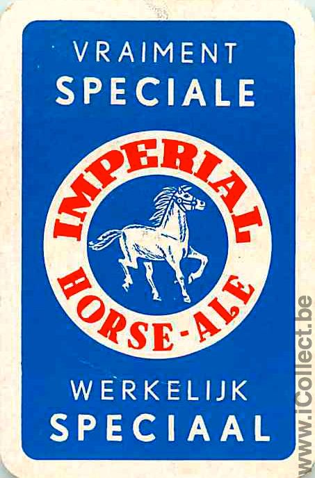 Single Swap Playing Cards Beer Horse-Ale Imperial (PS04-35H)