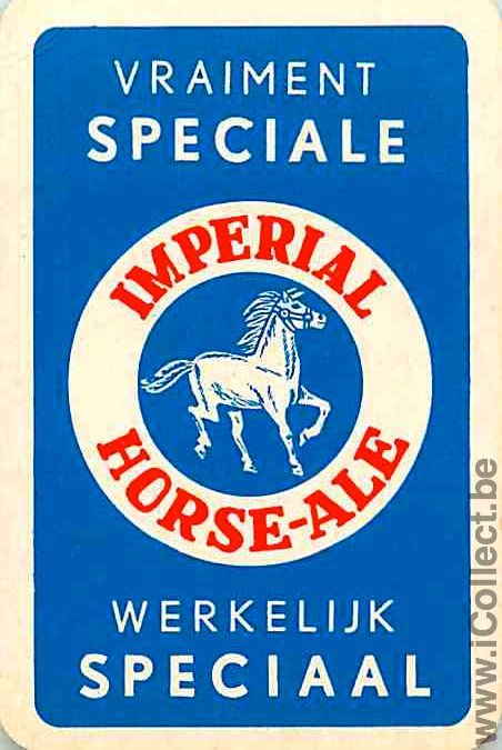 Single Swap Playing Cards Beer Horse-Ale Imperial (PS02-10B)