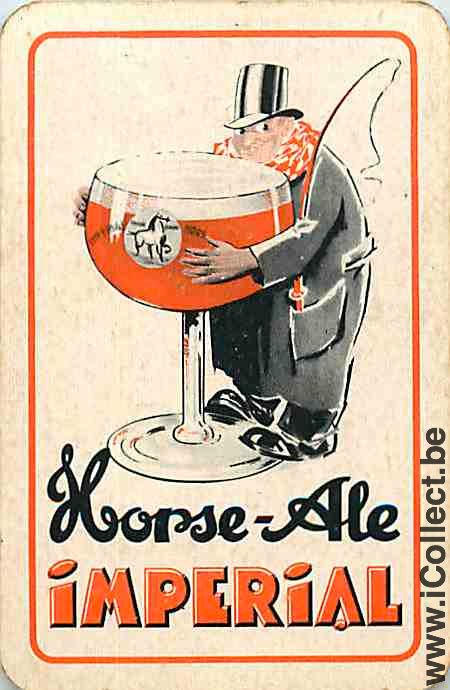 Single Playing Cards Beer Horse Ale Imperial (PS05-09B)