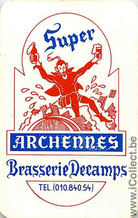 Single Swap Playing Cards Beer Brasserie Decamps (PS04-36A) - Click Image to Close