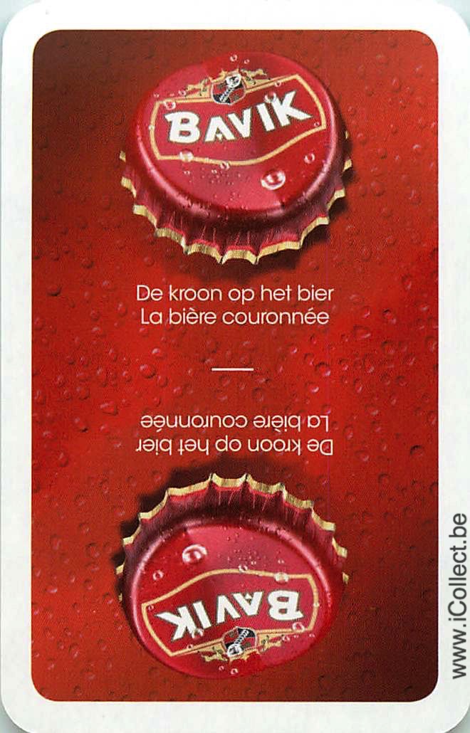 Single Swap Playing Cards Beer Bavik (PS17-51G)