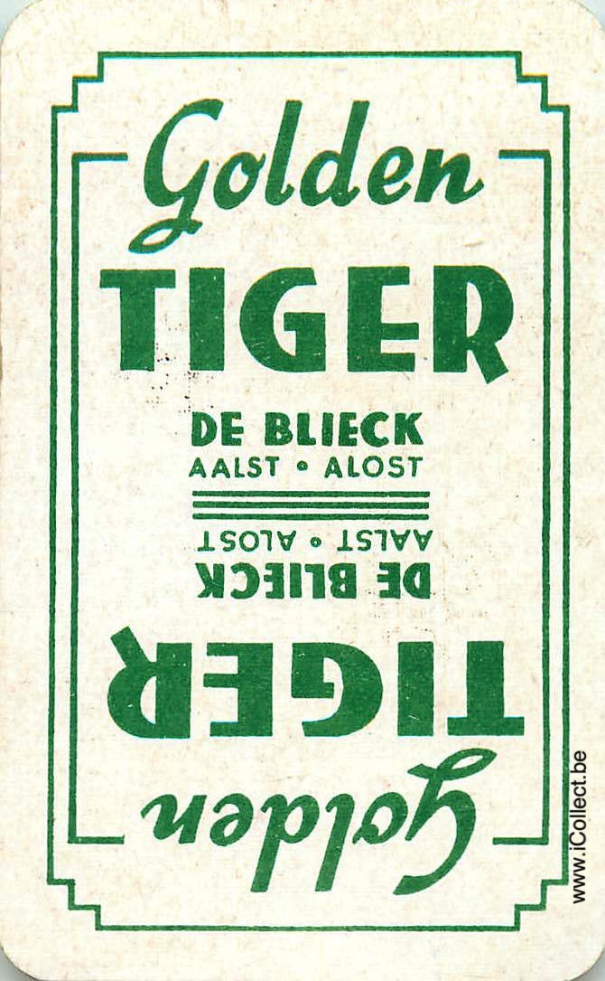 Single Swap Playing Cards Beer Tiger Golden (PS03-21F)