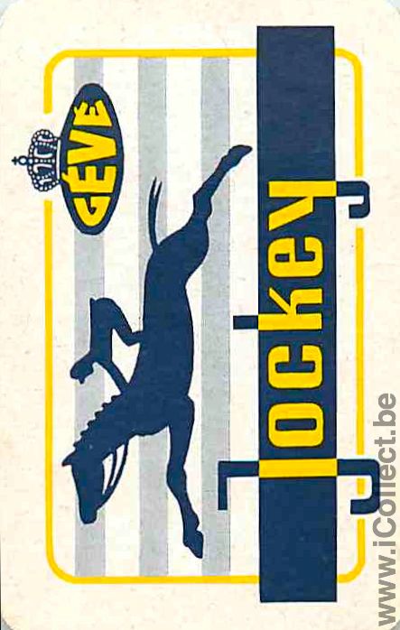 Single Swap Playing Cards Beer Geve Jockey (PS04-37E) - Click Image to Close
