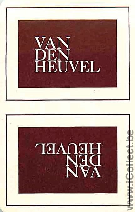Single Swap Playing Cards Beer Van Den Heuvel (PS04-39D)