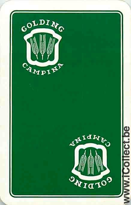 Single Swap Playing Cards Beer Golding Campina (PS06-50B)
