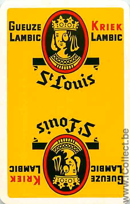 Single Swap Playing Cards Beer St Louis Kriek (PS04-40G)