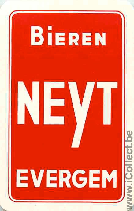 Single Swap Playing Cards Beer Neyt Everghem (PS04-41B) - Click Image to Close