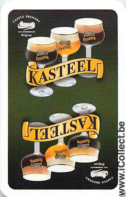 Single Swap Playing Cards Beer Kasteel (PS11-32A)