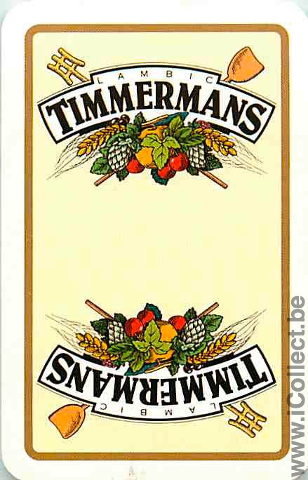 Single Swap Playing Cards Beer Gueuze Timmermans (PS04-43H)