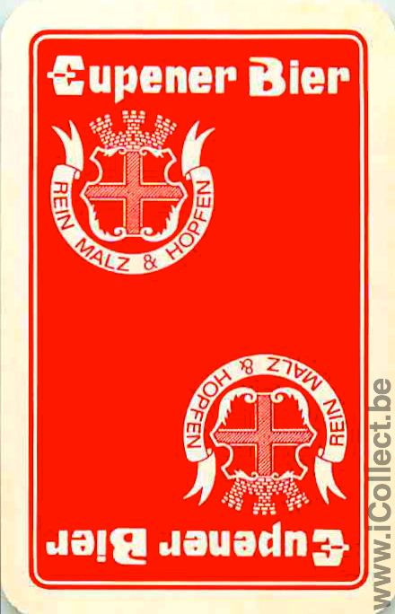 Single Swap Playing Cards Beer Eupener (PS04-44B)