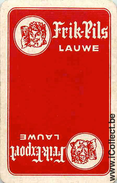 Single Swap Playing Cards Beer Frik-Pils Lauwe (PS11-26C)