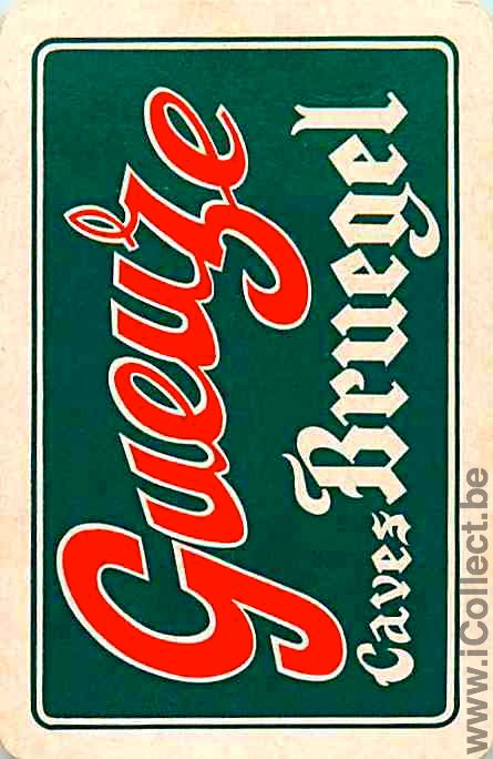 Single Swap Playing Cards Beer Caves Bruegel (PS03-08F)