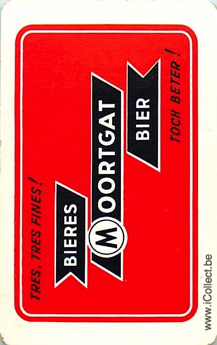 Single Swap Playing Cards Beer Moorgat (PS20-42G) - Click Image to Close