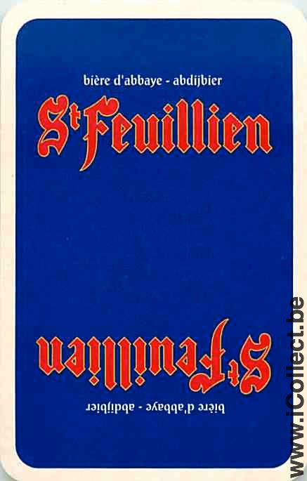 Single Swap Playing Cards Beer St Feuillien (PS11-23A)