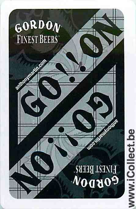 Single Swap Playing Cards Beer Gordon Finest (PS04-30C)