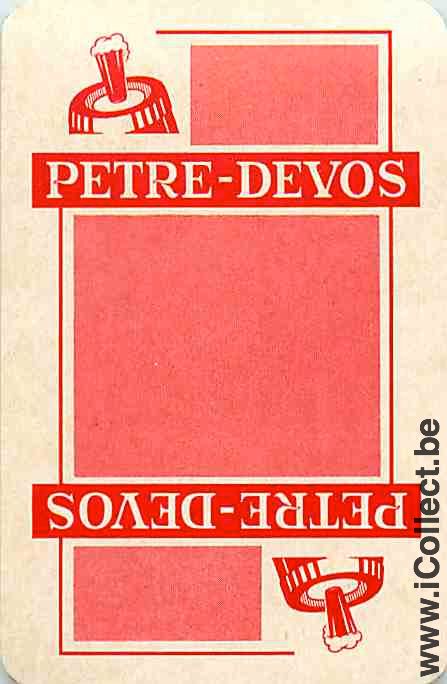Single Swap Playing Cards Beer Petre-Devos (PS06-55C)