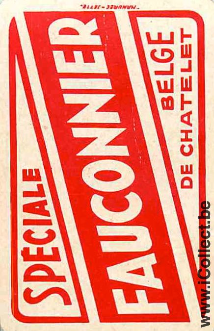 Single Playing Cards Beer Fauconnier (PS11-33H)
