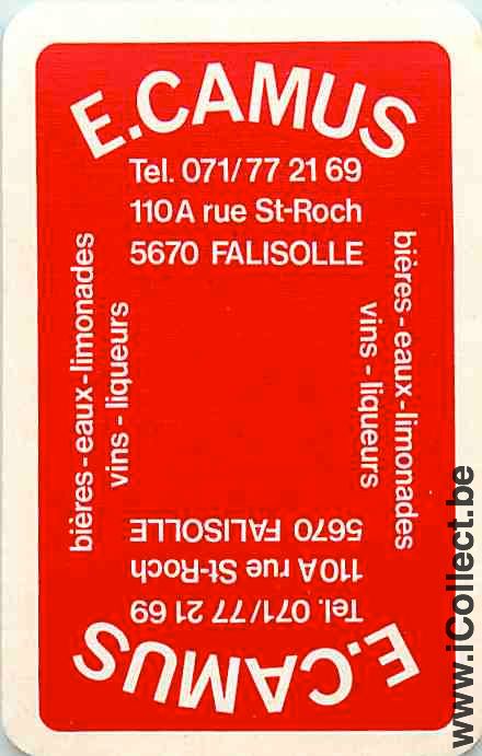 Single Playing Cards Beer Camus Brewery (PS12-37I)