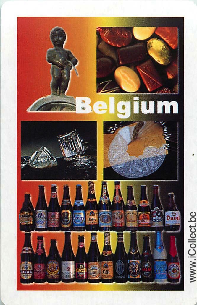 Single Swap Playing Cards Beer Belgium (PS12-40C)