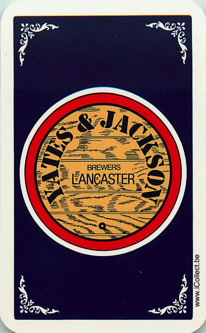 Single Swap Playing Cards Beer Yates & Jackson (PS09-54I)