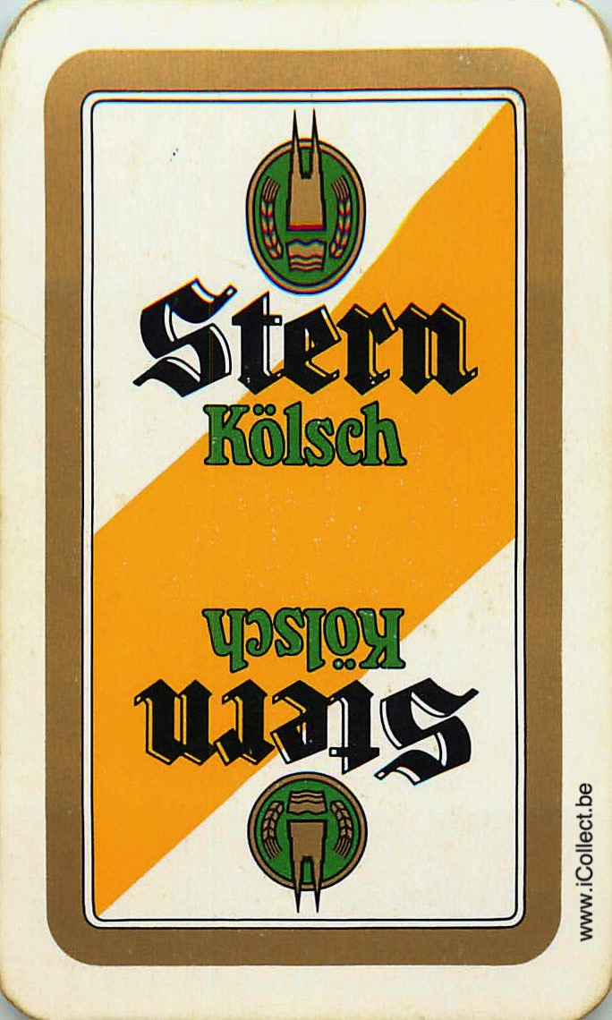 Single Swap Playing Cards Beer Stern Kolsch (PS02-12F) - Click Image to Close