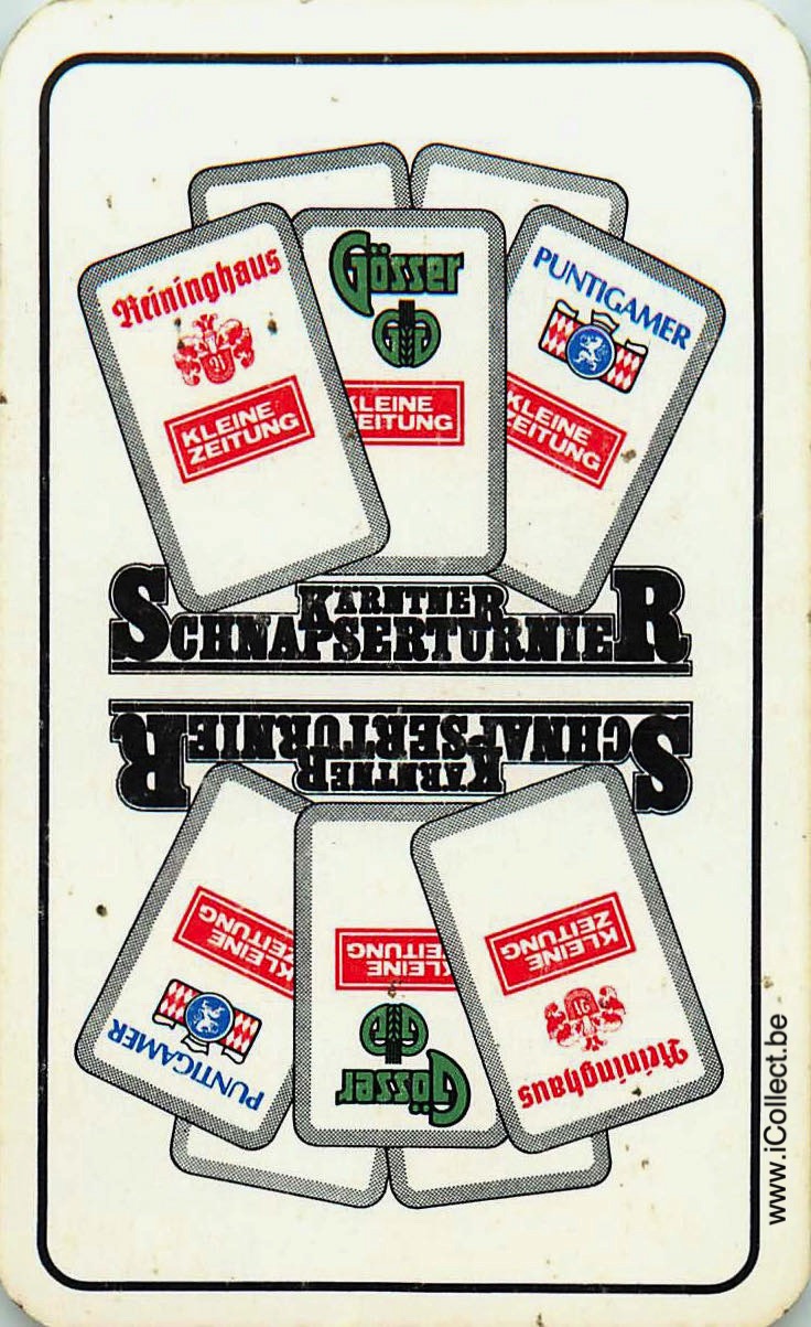 Single Swap Playing Cards Beer Reninghaus (PS11-45G)