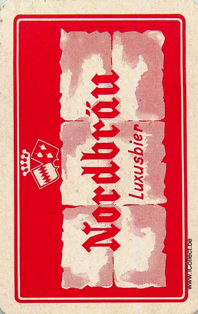Single Swap Playing Cards Beer Nordbrau (PS13-26H) - Click Image to Close