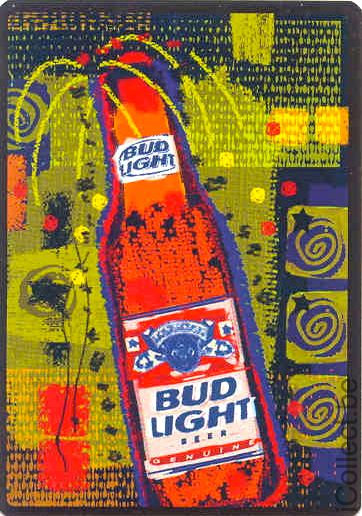 Single Swap Playing Cards Beer Budweiser (PS01-54F) - Click Image to Close