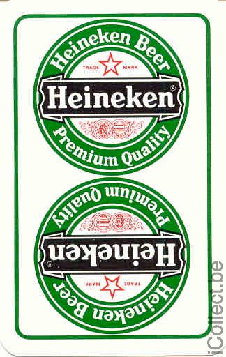 Single Swap Playing Cards Beer Heineken (PS05-58H) - Click Image to Close