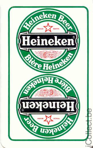Single Swap Playing Cards Beer Heineken (PS01-56E) - Click Image to Close