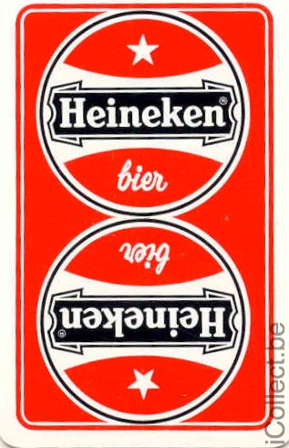 Single Swap Playing Cards Beer Heineken (PS01-56I)