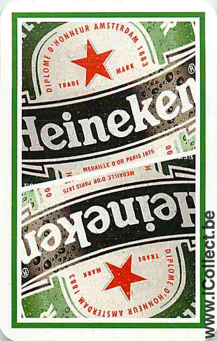 Single Playing Cards Beer Heineken (PS06-51E) - Click Image to Close