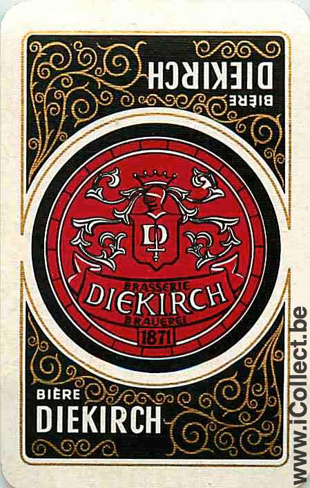 Single Swap Playing Cards Beer Diekirch (PS11-37E) - Click Image to Close