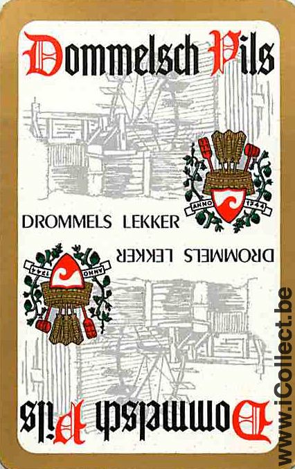 Single Swap Playing Cards Beer Dommelsch Bier (PS11-27H)