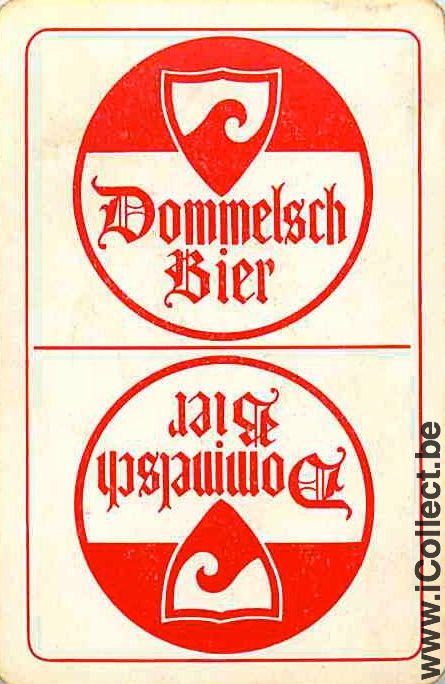 Single Playing Cards Beer Dommelsch Bier (PS11-27I)