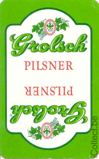 Single Swap Playing Cards Beer Grolsch (PS01-59H)