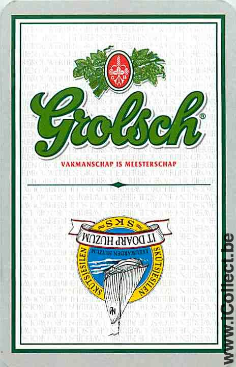 Single Swap Playing Cards Beer Grolsch IT Doarp Huzum (PS11-28B) - Click Image to Close