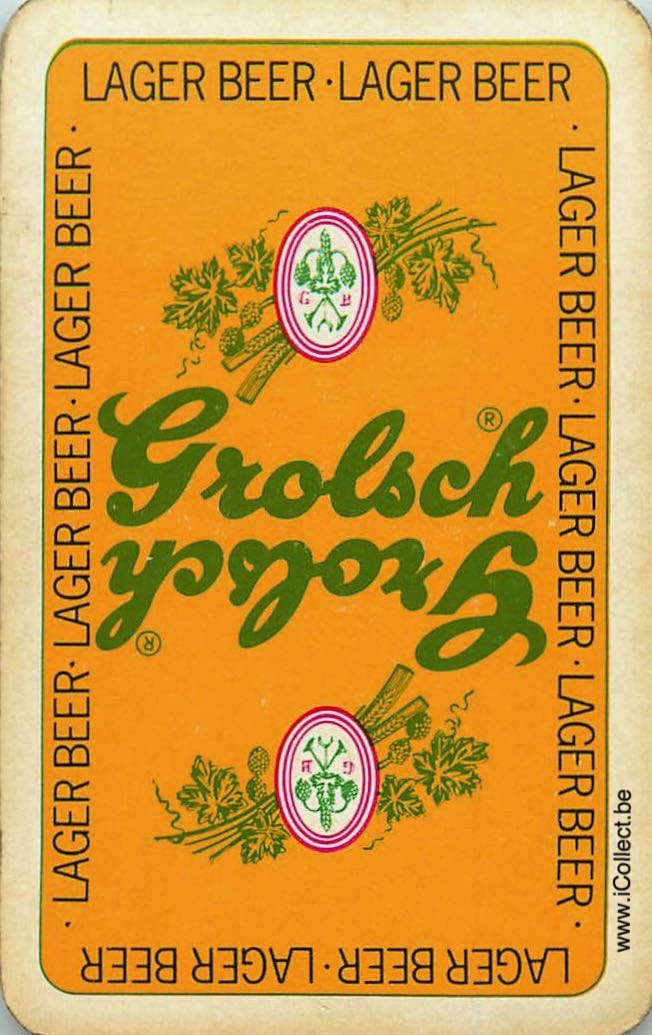 Single Swap Playing Cards Beer Grolsch Lager (PS13-32E)